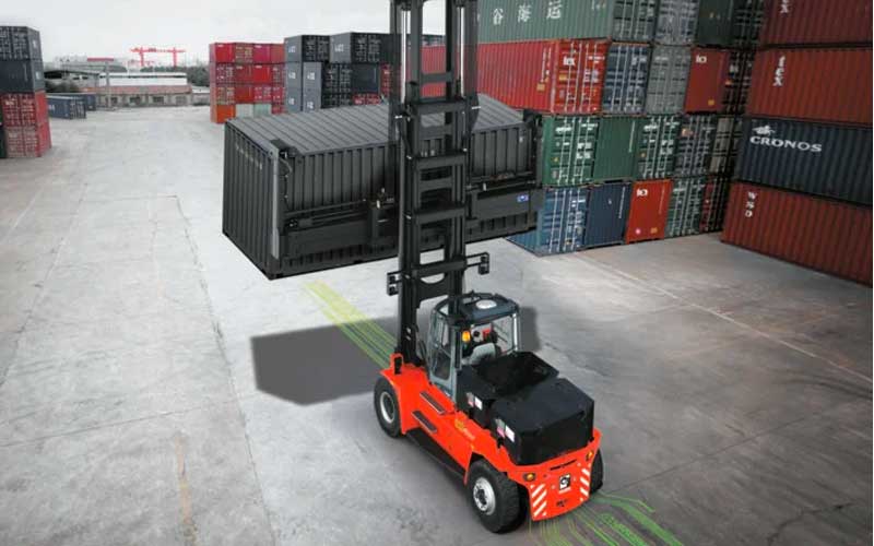 kalmar electric container handler