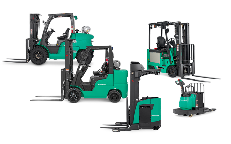 Mitsubishi Forklift Lineup